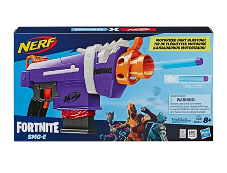 Pistola Nerf HASBRO Fortnite Smg con 6 cargas