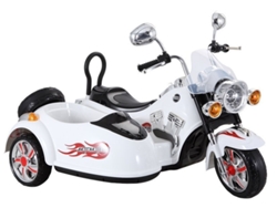 Motocicleta eléctrica blanca B.active Sx138