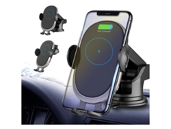 Cargador Carro Sem Fios Sensor Yizhood Negro
