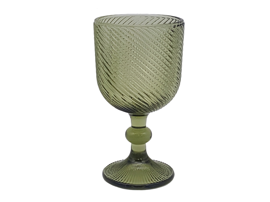 Juego de 6 vasos My Glass Twist 350 ml Verde