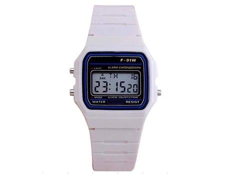 Smartwatch LUGA67 Cuadrado Digital Multifuncional Mujer Silicona Electrónico Led