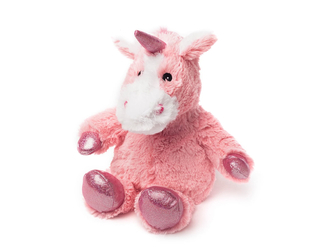 Peluche WARMIES Unicorn hot water bottle plush (Edad Mínima Recomendada: 1 año)