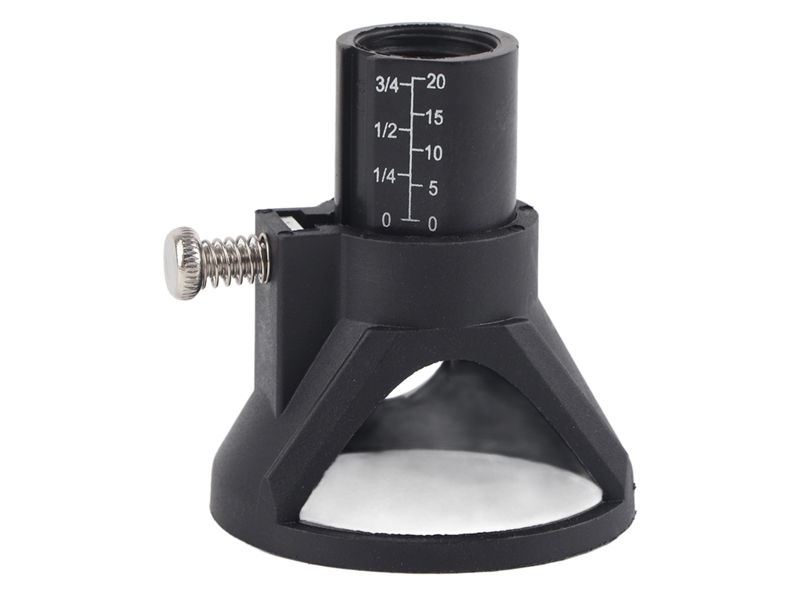 Tapa de fijación para amoladora angular eléctrica, tapa especial en forma de cuerno para mini taladro rotativo Dremel.