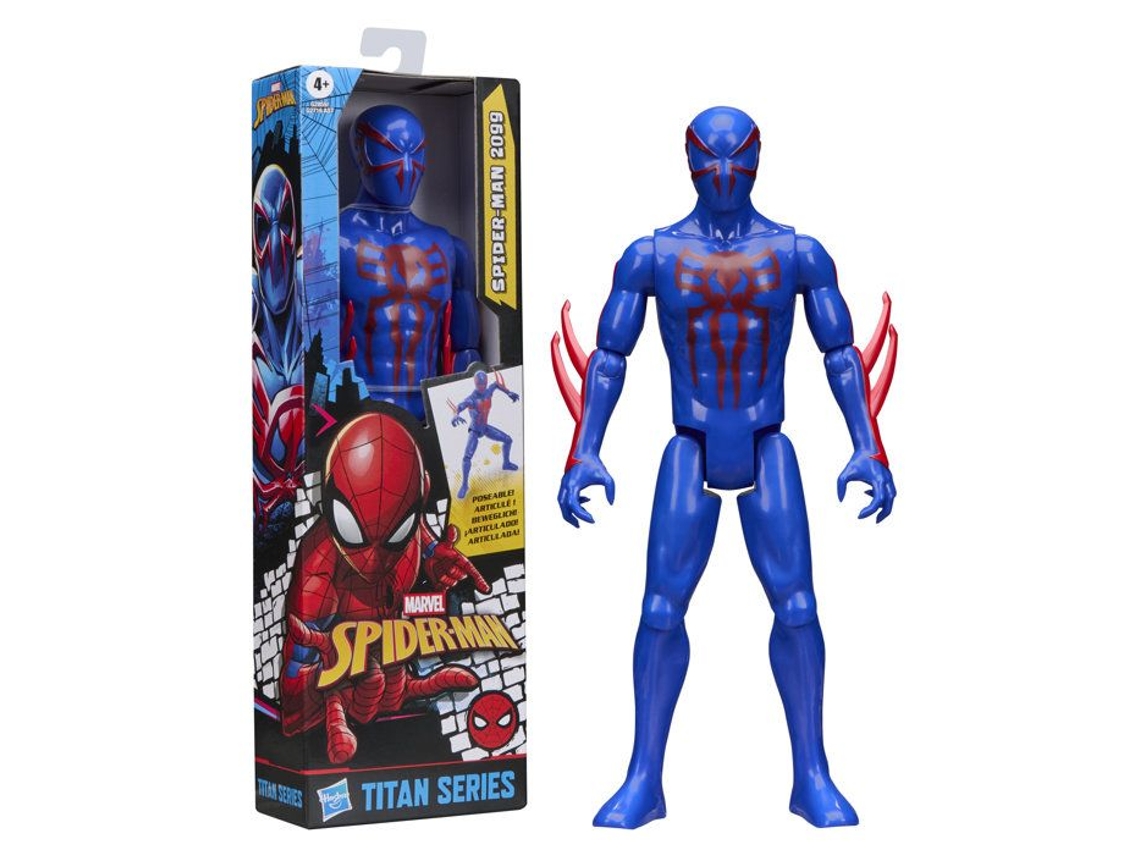 Figura de Spider-Man 2099 OEM, 30 cm, Serie Titan, Juguete de superhéroe, Para mayores de 4 años