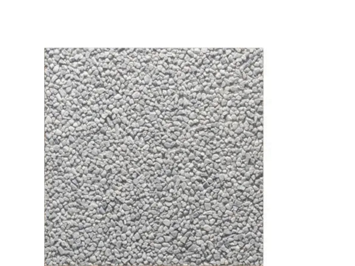Terrazo De Grava Con Aristas Piedraviva Gris Claro / Palet 75 Un (12 M2) / 40x40x4 Cm - Piedra Fina