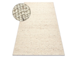 Alfombra beige NEPAL 2100 - lana, de doble cara, natural