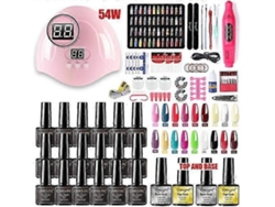Lámpara UV de 54 W para manicura con gel GOKOCO (2025)