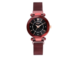 Reloj De Cuarzo De Moda Para Mujer Con Correa De Aleación, 2035, Manecillas De Hora, Minuto Y Segundo.