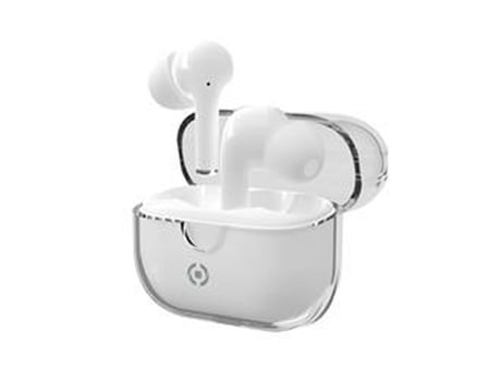Auriculares con Micrófono Celly CLEARWH Blanco