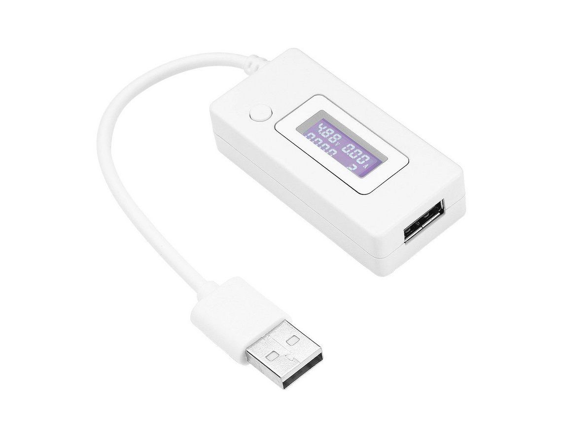 Medidor De Potencia Digital Usb, Medidor De Corriente Y Voltaje Digital Usb, Multímetro De 4v-30v