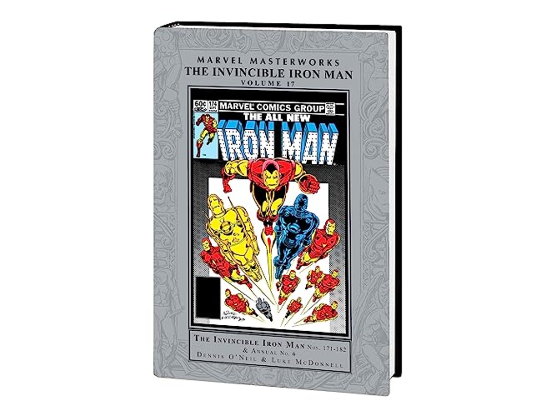 Libro Marvel Masterworks The Invincible Iron Man Vol. 17 de Dennis O'Neil, Peter Gillis et al. (Inglés - Tapa Dura)