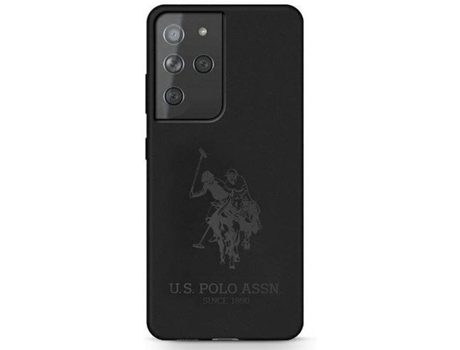 Carcasa Samsung Galaxy S21 Ultra US POLO Negro