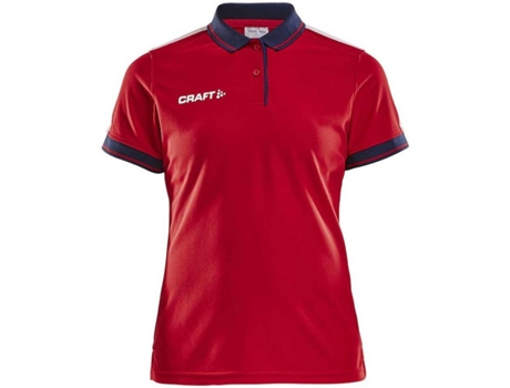 Polo de Mujer CRAFT Control Tenis Rojo (M)