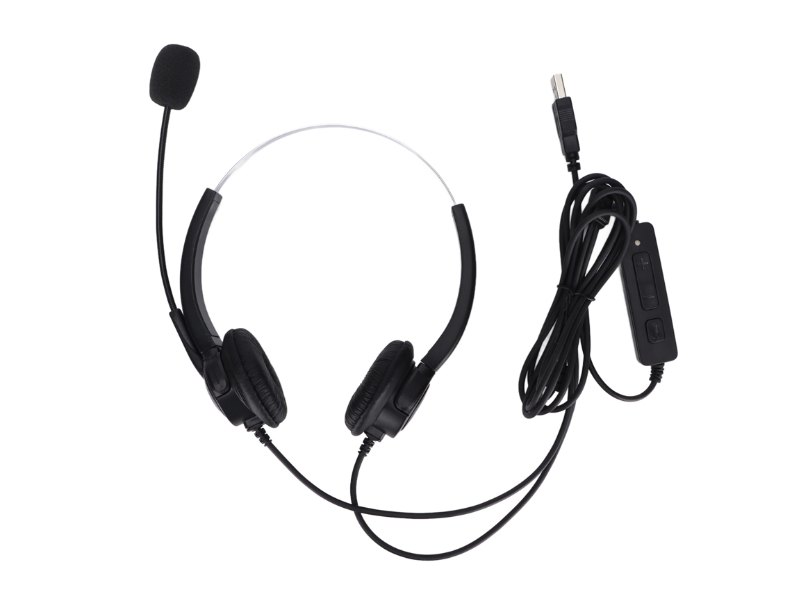 Auriculares Usb Para Centros De Llamadas, Reuniones, Skype, Videoconferencias, Aprendizaje Virtual