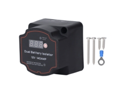 Relé Sensible A La Tensión Para Aislador De Batería Doble De 12 V 140 A Ip68 Con Voltímetro Digital