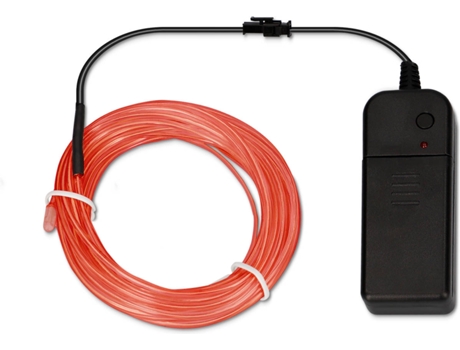 COLORLED KSIX TIRA NEON 5M ROJO