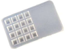 Bandeja De Pintura Plegable De Silicona Con Múltiples Compartimentos Para Artistas