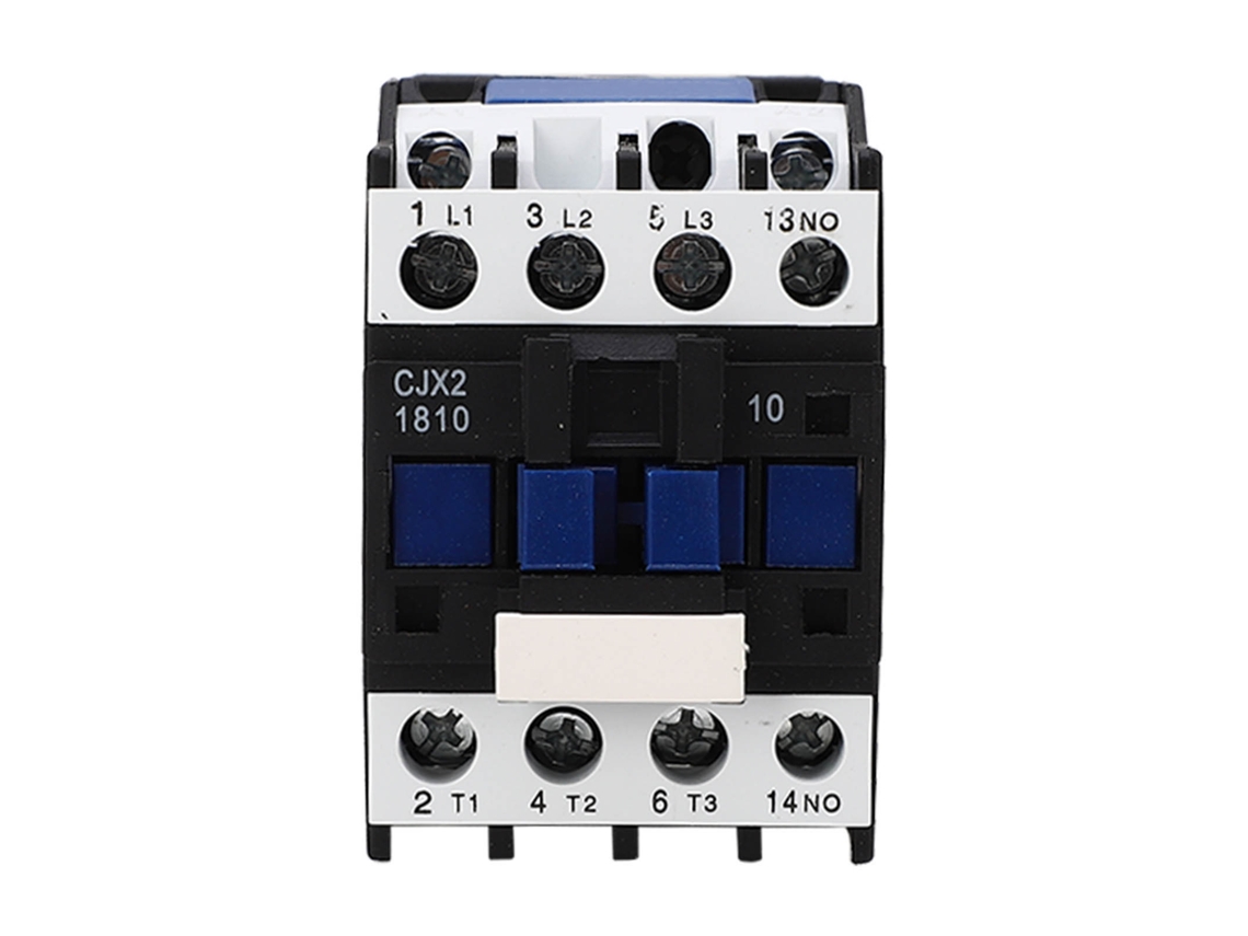 Contactor Eléctrico Industrial De 3 Polos, 18 A, Para Montaje En Carril Din, Contactos Plateados, Ac380v