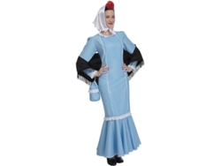 Disfraz de Mujer DISFRAZZES Chulapa Azul (Talla: XL)