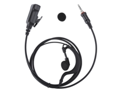 Auriculares Con Gancho Para La Oreja Para Radios Walkie-talkie Icom Ic-m33 M25 M34