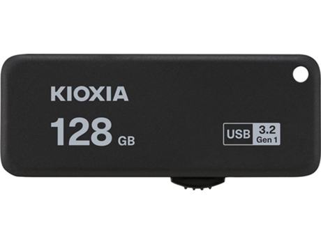 Kioxia Transmemory U365 Unidad de memoria USB 128Gb Usb tipo A 3.2 Gen 1 3.1 Gen 1 Negro