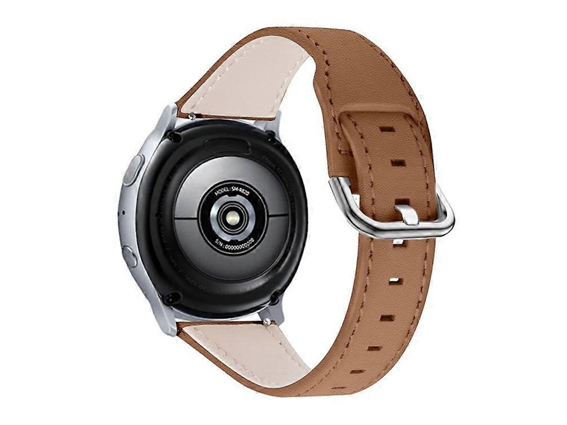 Correa de reloj Fossil Gen 5 Garrett/Carlyle HR compatible con hebilla de acero inoxidable y piel de vacuno suave (22 mm)