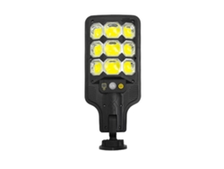 Farola Solar Superbrillante Con Sensor De Movimiento Pir, Ip65, Mando A Distancia.