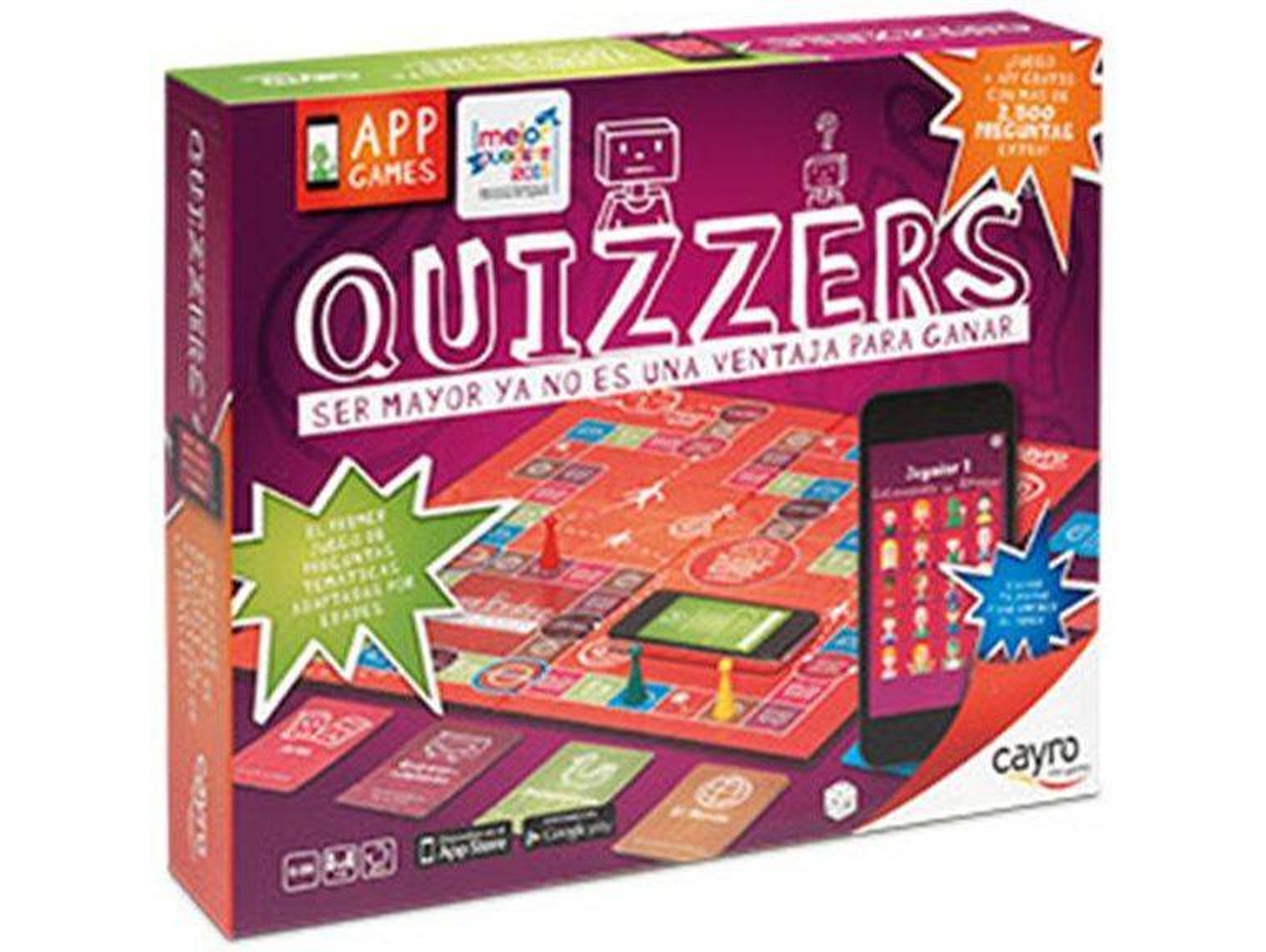 Juego de Mesa CAYRO Quizzers (Edad Mínima: 7)