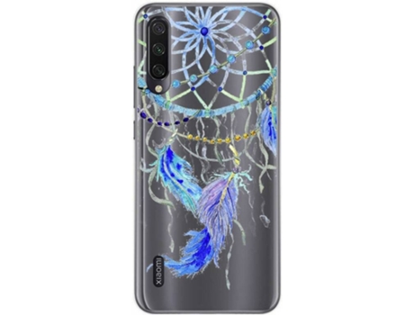 Carcasa Xiaomi Mi A3 TUMUNDOSMARTPHONE Plumas Multicolor