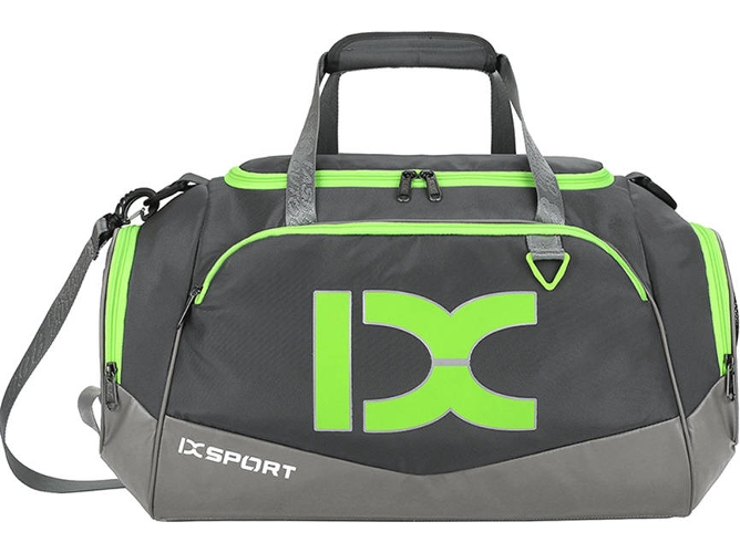 Bolsa de Deporte ANSELF Gris y Verde (40L)
