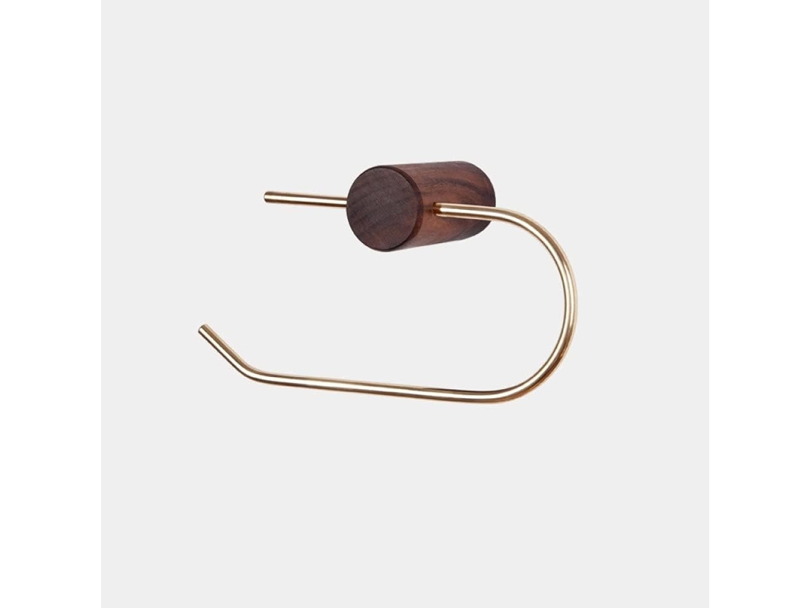Soporte De Latón Para Rollo De Toallas