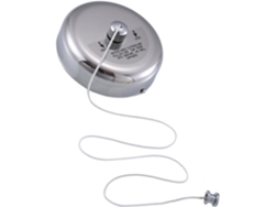 Tendedero Retráctil Para Interiores | Tendedero Extensible Para Exteriores De Acero Inoxidable De 2,7 M Con Cable