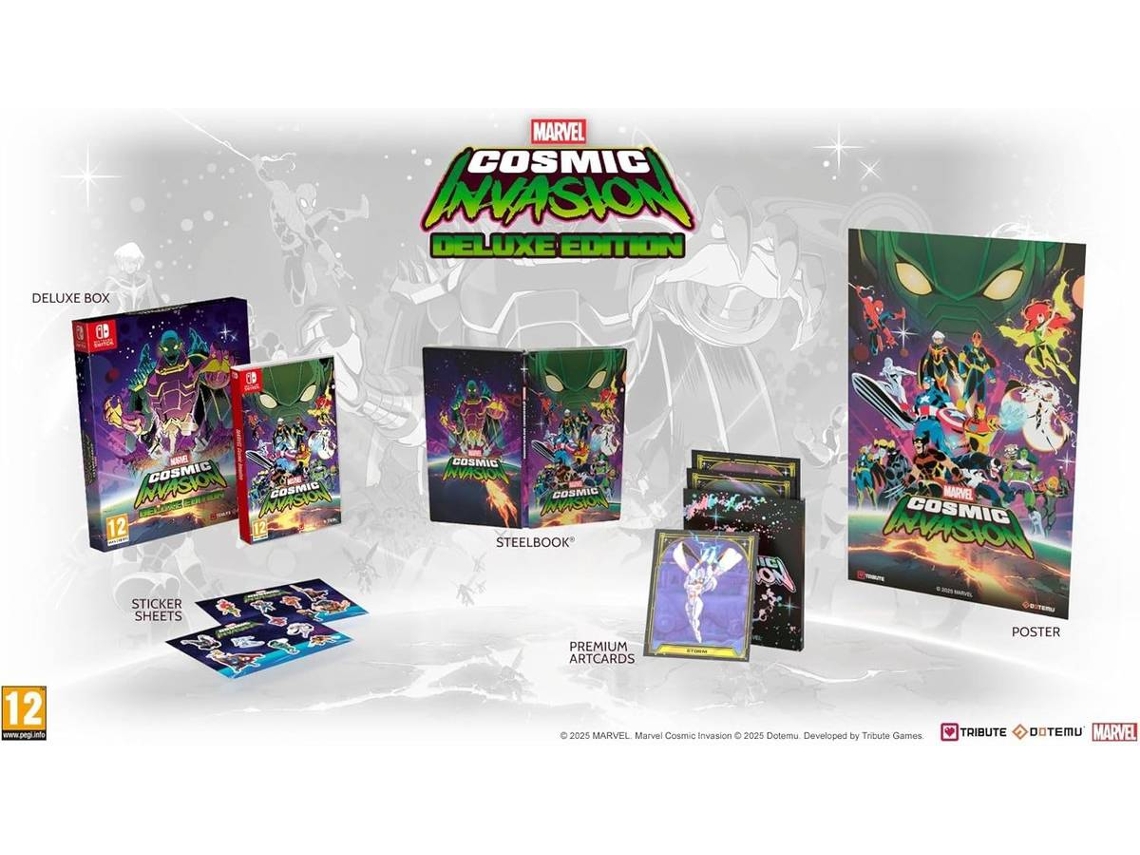 Juego Nintendo Switch Marvel Cosmic Invasion Deluxe Edition