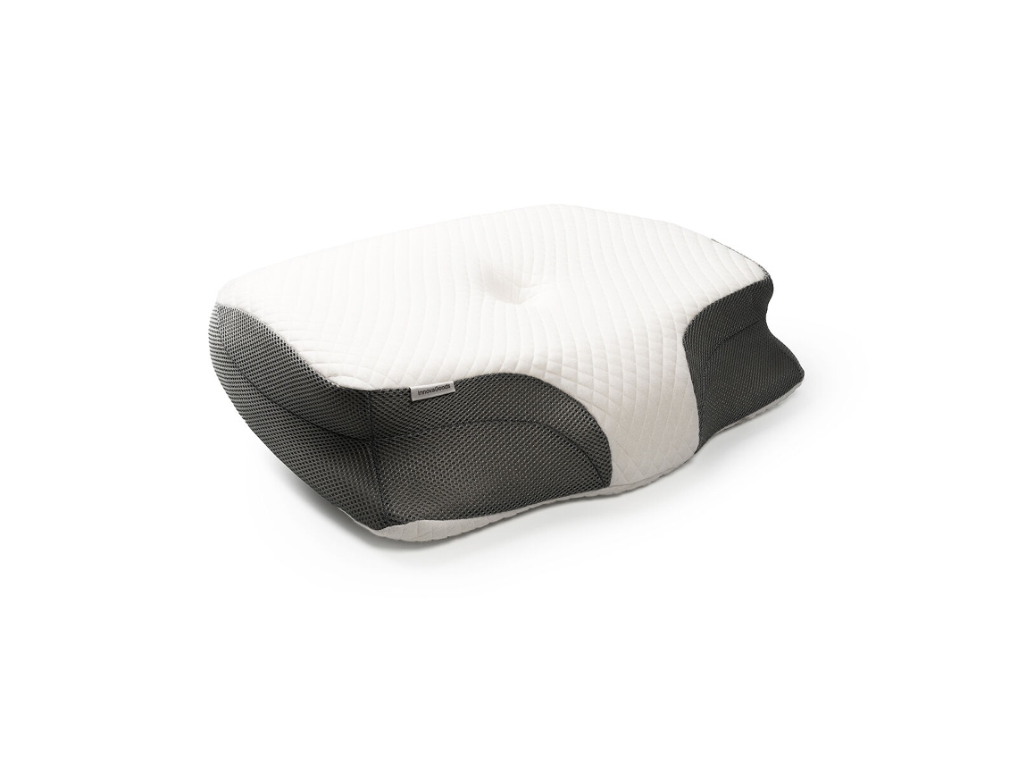 Almohada de Dormir INNOVAGOODS Cervical Ergonómica Pilocal Poliéster Blanco (55.5x40x12cm)