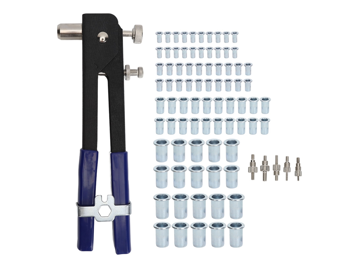 Kit De Pistola Cascanueces De 86 Piezas Con Estuche De Acero Aleado Para Bricolaje