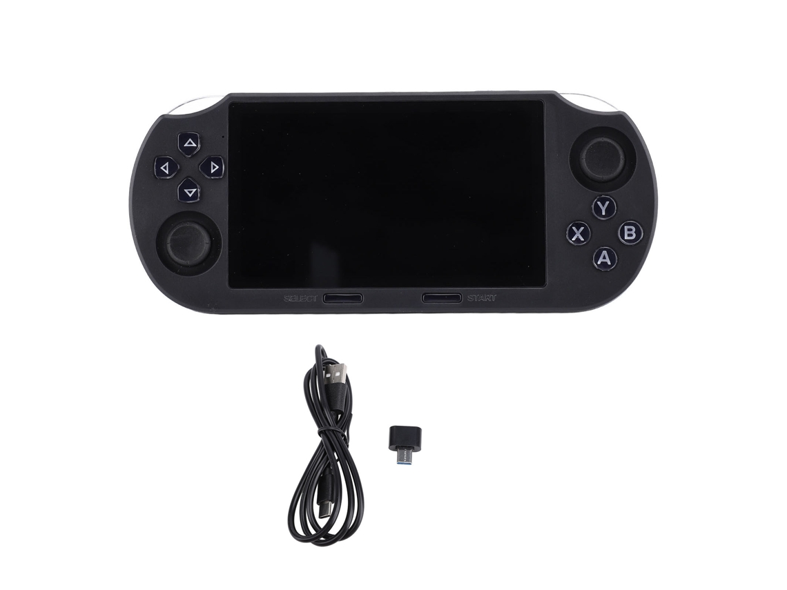 Consola De Juegos Portátil Retro Con Pantalla Ips De 4,5 Pulgadas, Tarjeta De Memoria Ddr3 De 2 Gb Y 64 Gb De Almacenamiento Para Niños.