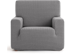 Funda de Sillón EYSA Premium Jaz Tejido Multielástico (130 x 70 x 120 cm - Poliéster y Algodón - Gris)
