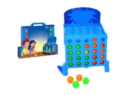 Juego De Pelota De 4 Tiros: Rebota Y Conecta - Juego De Mesa Educativo Para Niños Con Estrategia Vertical