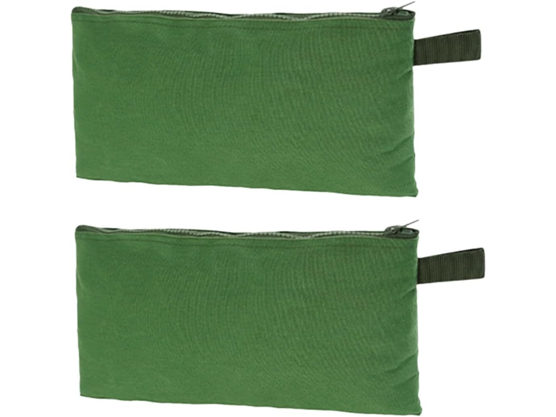 Kit de herramientas de lona, 2 piezas, con cremallera. Slowmoose