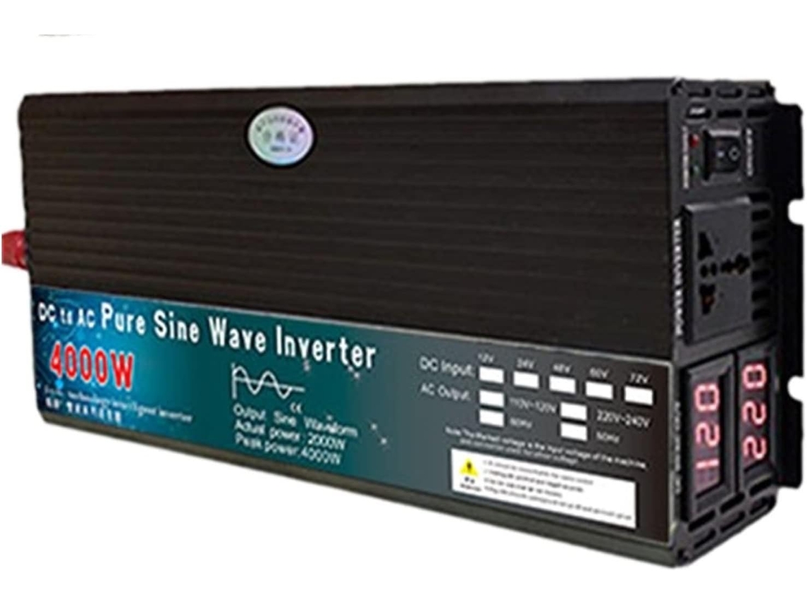 Inversor Convertidor Para Coche De 4000w Y 5000w De Onda Sinusoidal Pura