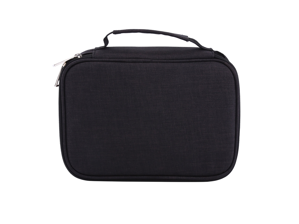 Estuche De Lápices Plegable Multifunción 72 Espacios Capacidad Grande Negro Organizador