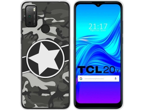 Carcasa TCL 20Y TUMUNDOSMARTPHONE Camuflaje 02 Multicolor