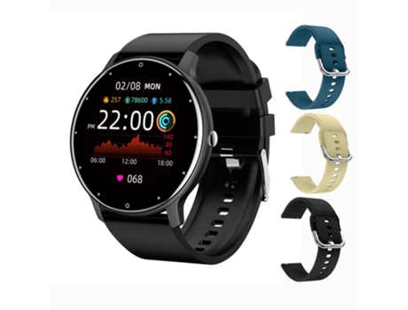 Reloj inteligente para mujer, hombre, mujer, deporte, Fitness, Smartwatch, Monitor de ritmo de sueño, relojes impermeables para IOS y Android VEANXIN