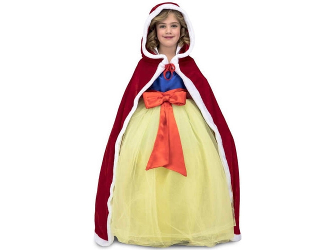 Capa DISFRAZZES Princesa Roja (Talla: 10 a 12 años)