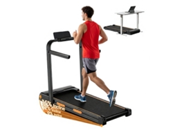Cinta de correr con inclinación del 16%, motor silencioso de 2,5 CV, ideal para la oficina en casa, capacidad de carga máxima: 150 kg.