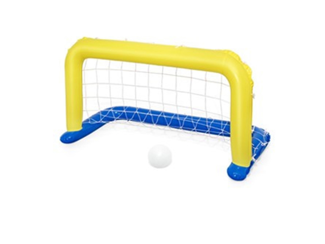 Juego De Voleibol Inflable Para Piscina Con Red Y Aro, Fabricado Con Material De Pvc Seguro, Portátil Y Resistente Al Desgaste.