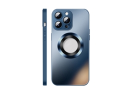 Cubierta De Teléfono (con Película De Lente Integrada, Magnética De Metal) Ande Online Iphone13pro Azul Marino
