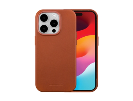 Funda para iPhone 15 Pro DBRAMANTE1928 Rojo