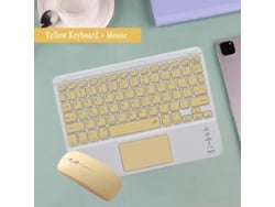 Teclado Bluetooth compatible con ruso, árabe, coreano y español. Compatible con Android, Samsung, Windows, Apple, Mac y iPad. Ly Ebike