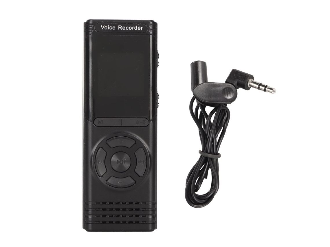 Grabadora De Voz Digital Portátil Con Reducción De Ruido Hd Reproductor Mp3 32gb